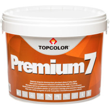 Topcolor PREMIUM 7 3L iekšdarbu krāsa