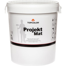 Topcolor Project MAT 3L iekšdarbu krāsa