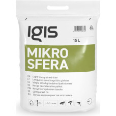 Igis Mikrosfera viegla smalkgraudainā špakteļmasa 17L maiss