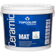 Topcolor CERAMIC MAT ar keramiskajām piedevām 10L iekšdarbu krāsa