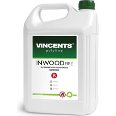 Vincents Polyline INWOOD FIRE B antipirēns sarkans 5L
