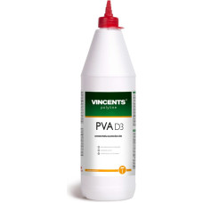 Vincents Polyline PVA D3 ūdens izturīga PVA līme galdniecībai un ražošanai 20kg