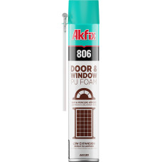 Akfix 805P montāžas poliuretāna putas MultiPurpose GunFoam, 750ml (Windows & Door)