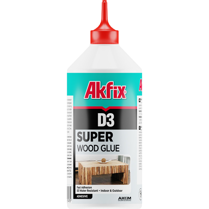 Akfix D3 PVA koka līme 3kg