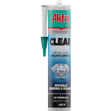 Akfix AST līmējošais hermētiķis 290ml caurspīdīgs