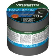 Vincents Polyline Roofband Bitumena blīvējoša lente Pelēka 7,5cm x 10m