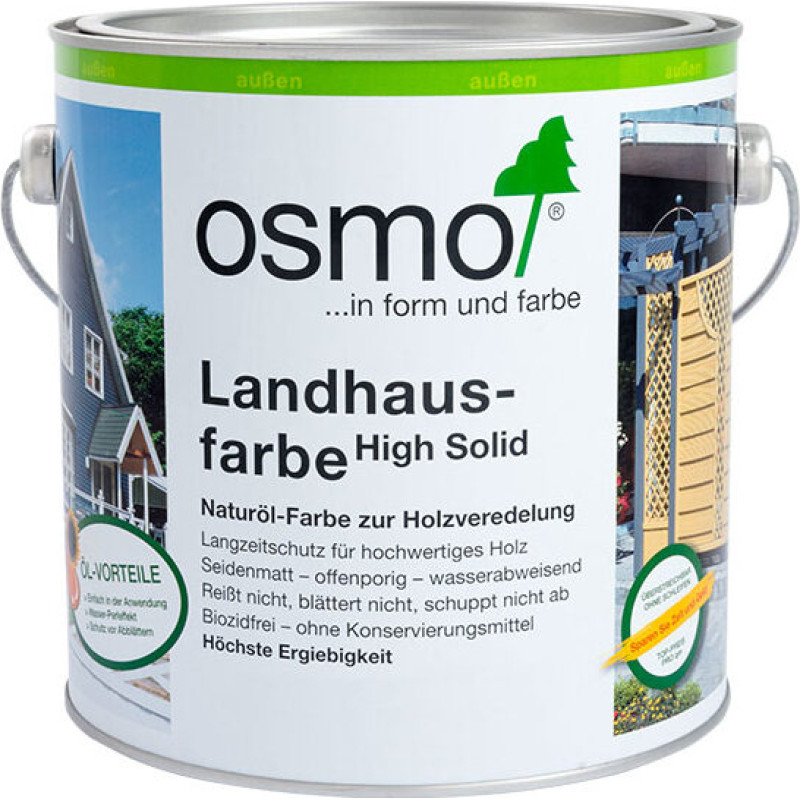 Osmo Landhausfarbe eļļas krāsa 2204 Ziloņkauls 2,5L