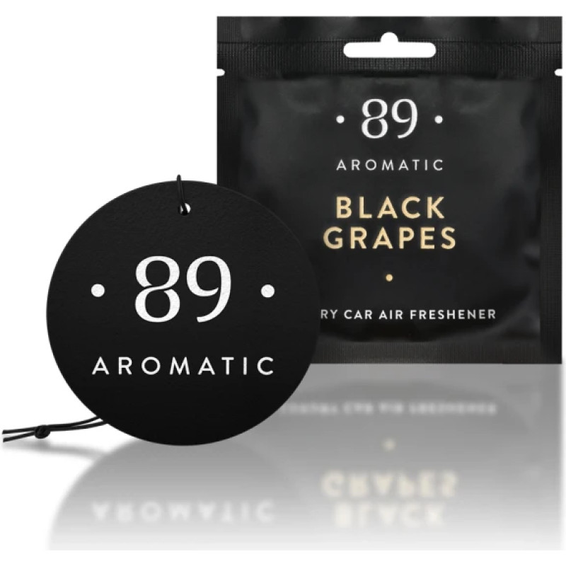 Aromatic89 Piekaramais papīra gaisa atsvaidzinātājs - Black Grapes
