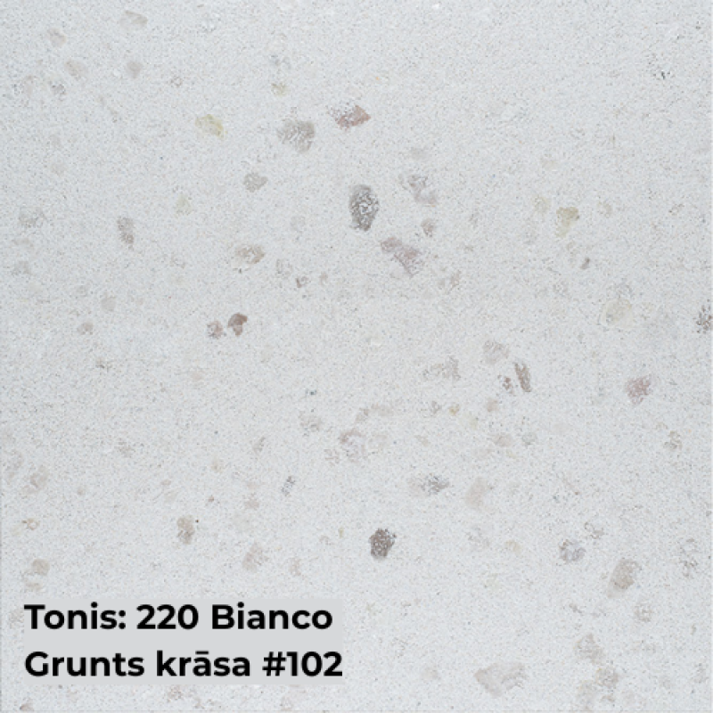 Dryvit Dekoratīvais apmetums ar granīta efektu, tonis 220 Bianco 22kg