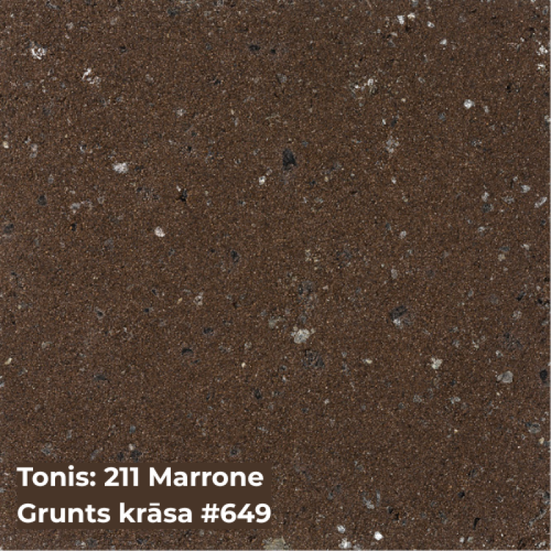 Dryvit Dekoratīvais apmetums ar granīta efektu, tonis 211 Marrone 22kg