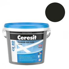 Ceresit CE 40 Elastīgs flīžu šuvotājs, ogļu melns (18), 2kg