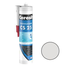Ceresit CS 25 Sanitārais silikona hermētiķis, 280ml, carrara (03)