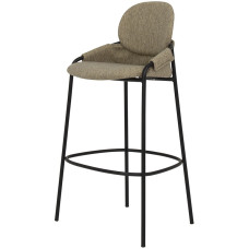 Tenzo Wing bāra krēsls, augstais ar atzveltni, gaiši pelēkbrūns (Pale Taupe)