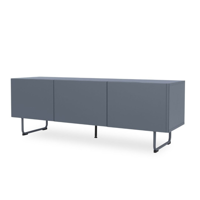 Tenzo Parma TV plaukts 146 x 51 x 43 cm, matēti zils (Lake Blue)