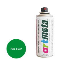 Artmota Akrila aerosola krāsa 450 ml, gaiši zaļa , RAL6037